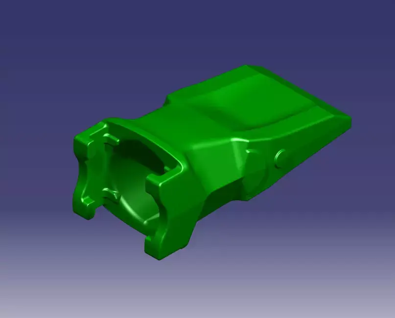 Excavator Tooth 3D model