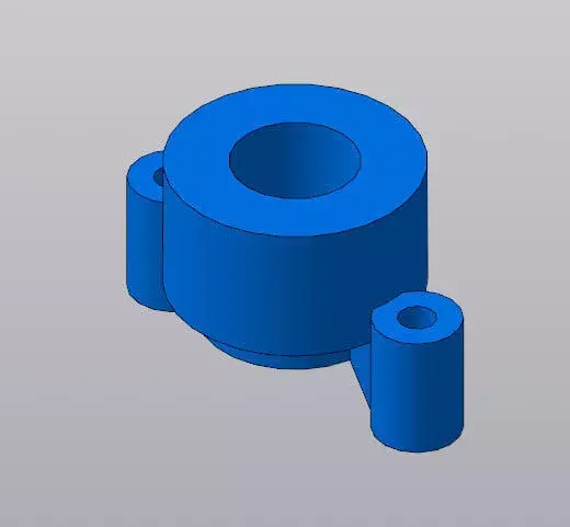 Pipe Junction Housing Body - Industrial Plumbing Part 3D model