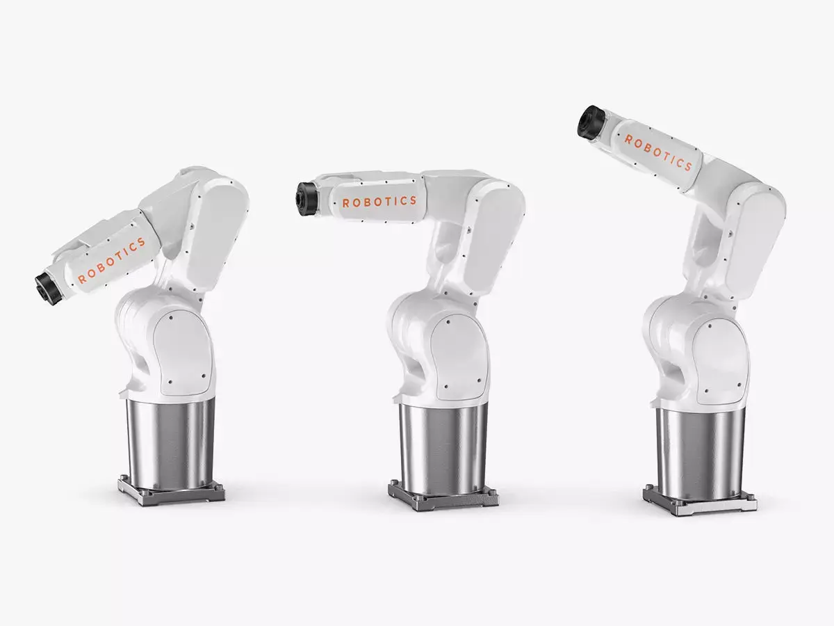 Generic Robotic Arm Industrial 3D model