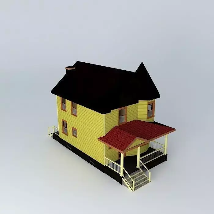 Victorian House Free 3D model purchase