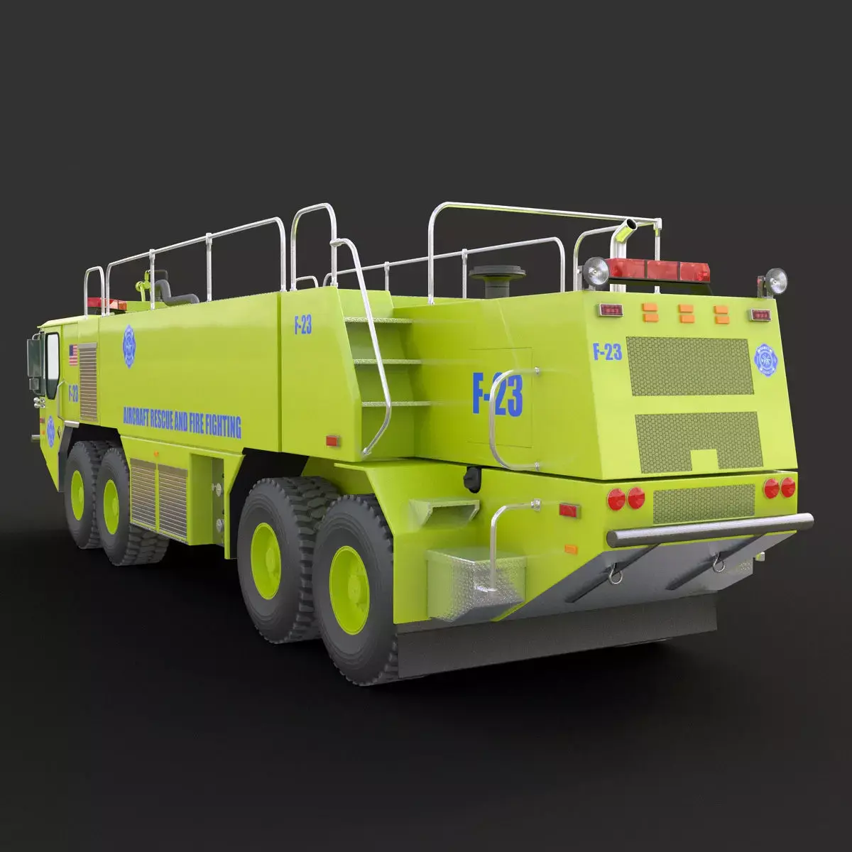 Titan HPR 8x8 3D model