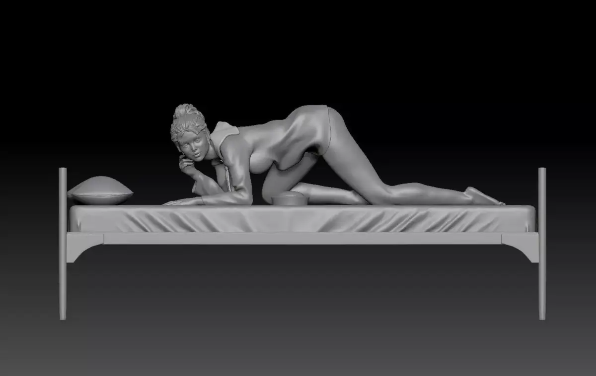 WAKE UP SOLDIER NAVY GIRLS 1 3D print model