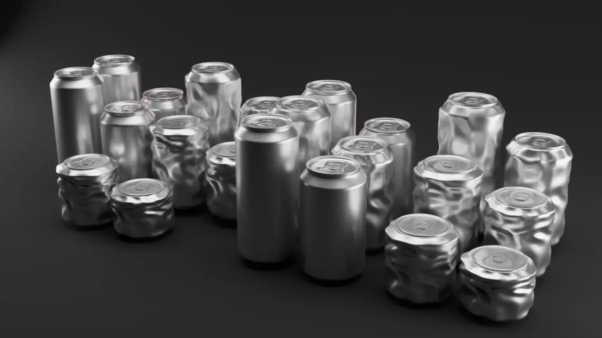 All in one Soda can 3D models pack 3D model