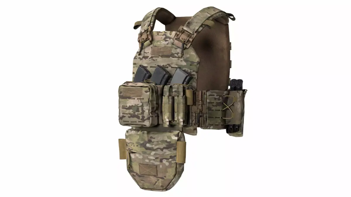 PLATE CARRIER PERUN-6 SOF LC Low-poly 3D model