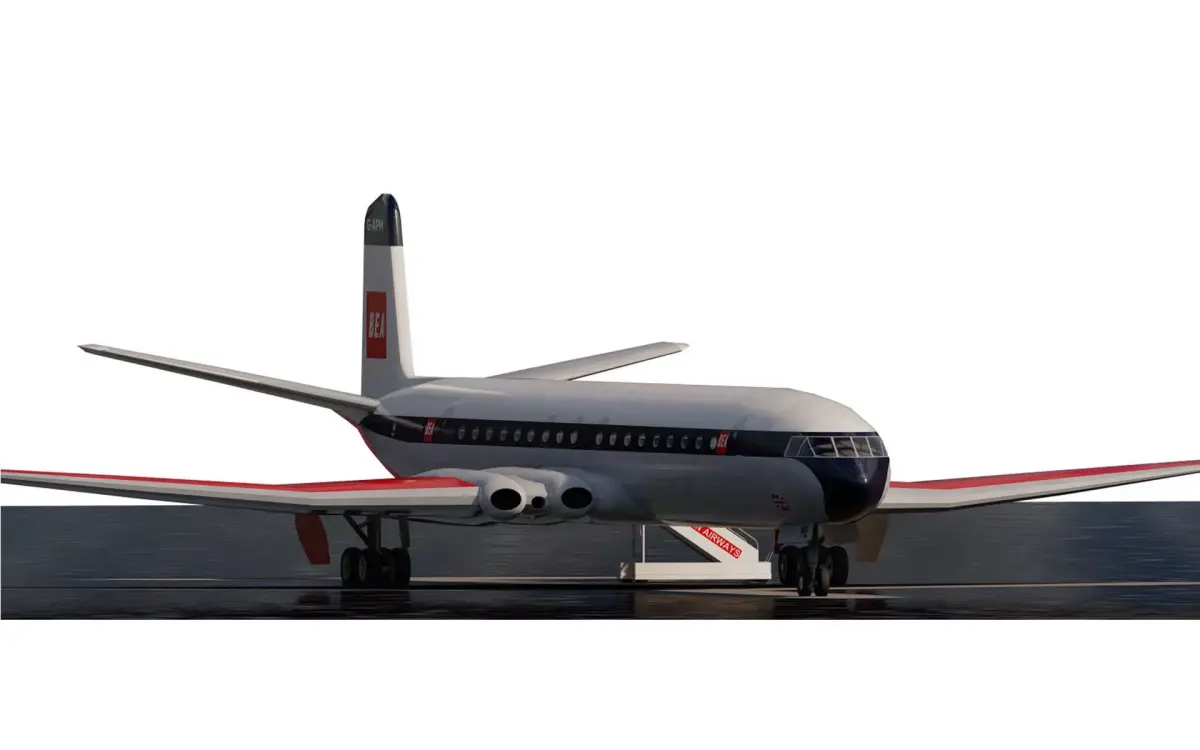 De havilland comet 3D model
