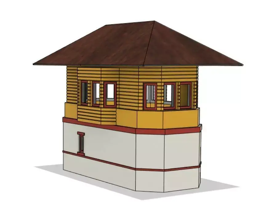 Signal House 3D print model