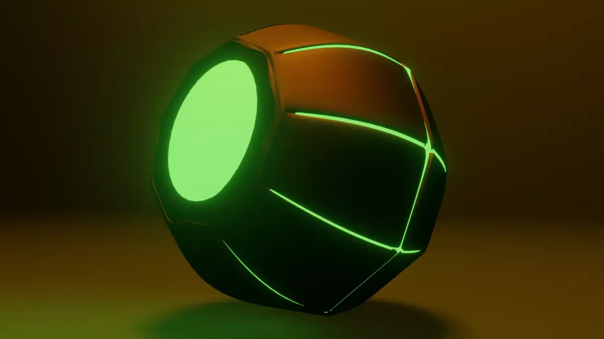 Pumpkin Bomb    Green Goblins Grenade 3D model