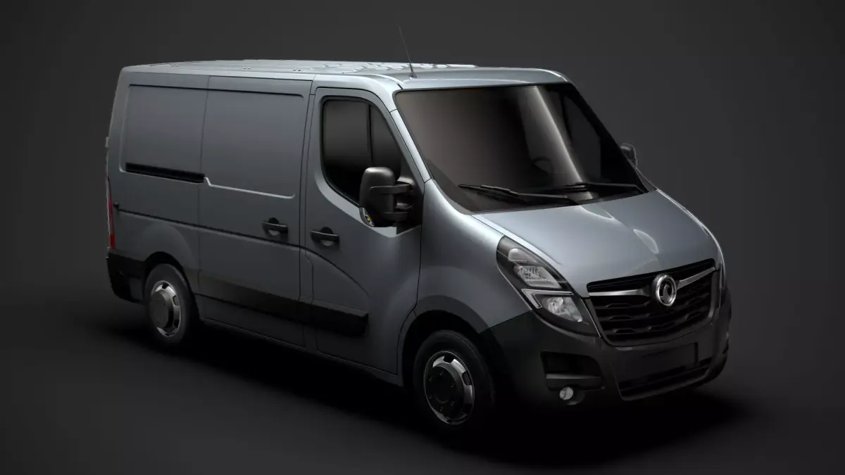 Vauxhall Movano L1H1 Van 2020 3D model