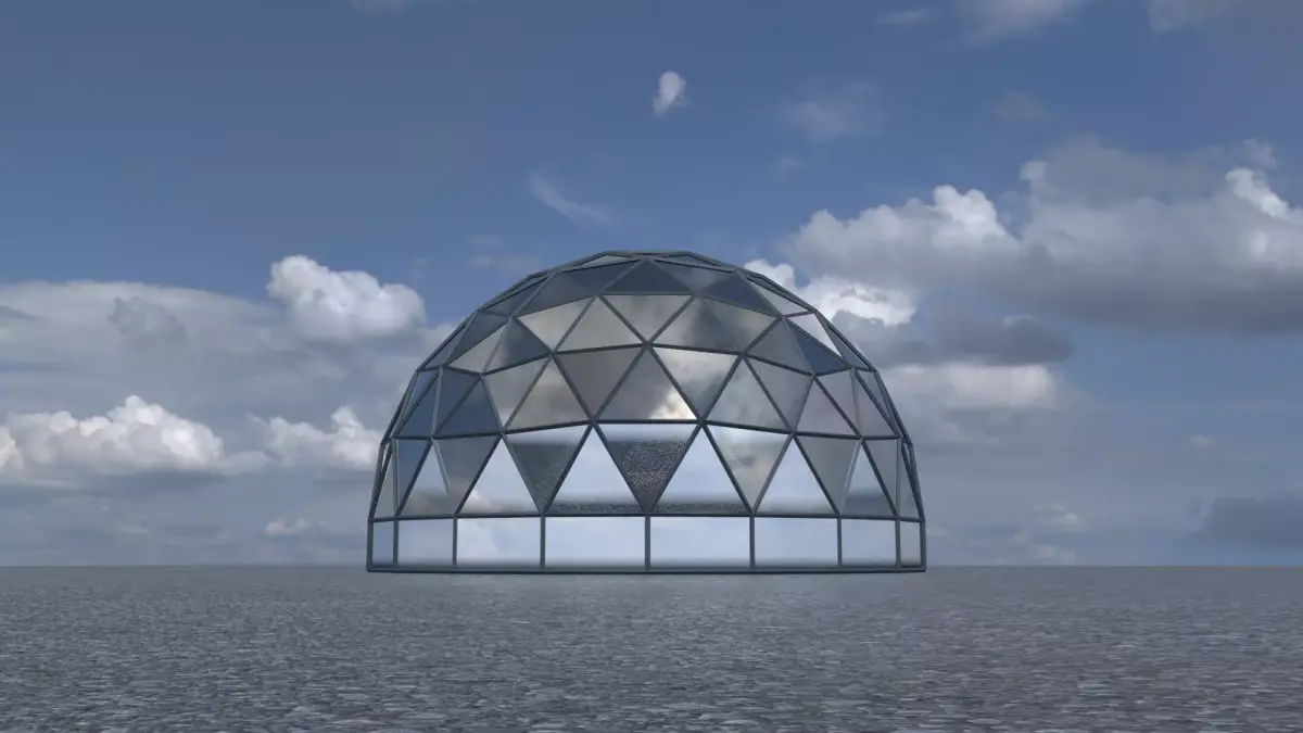 Dome Building 3D model purchase
