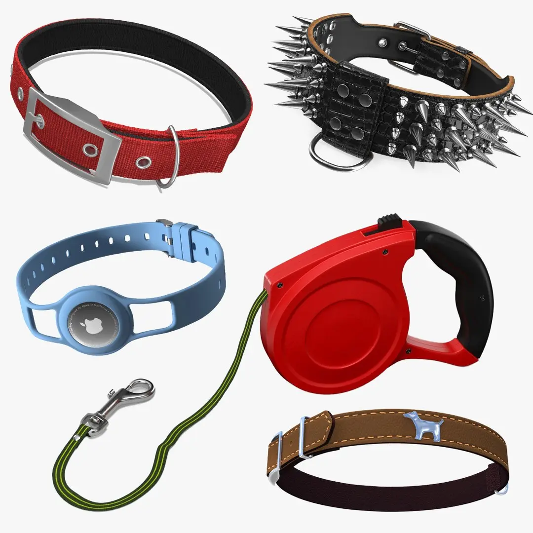 Dog Collars Collection 4 3D model