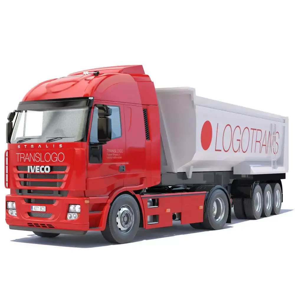 IVECO Stralis Dump Truck 3D model