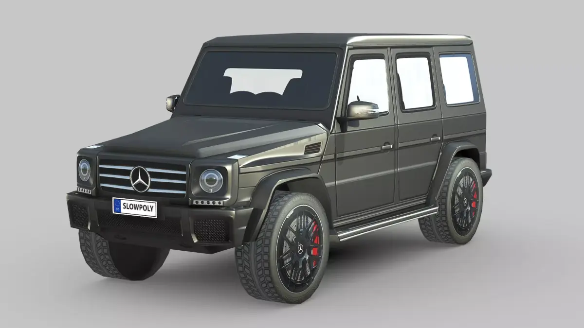 Mercedes G Class Free low-poly 3D model