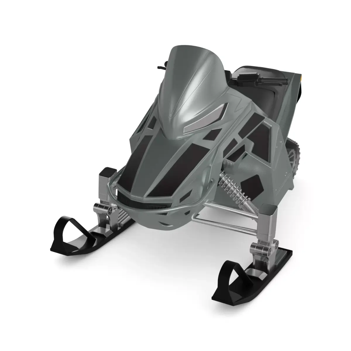 8 Wheel Snowmobile 3D model