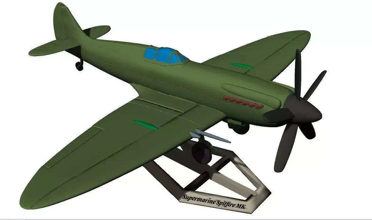 Supermarine Spitfire MK 3D print model