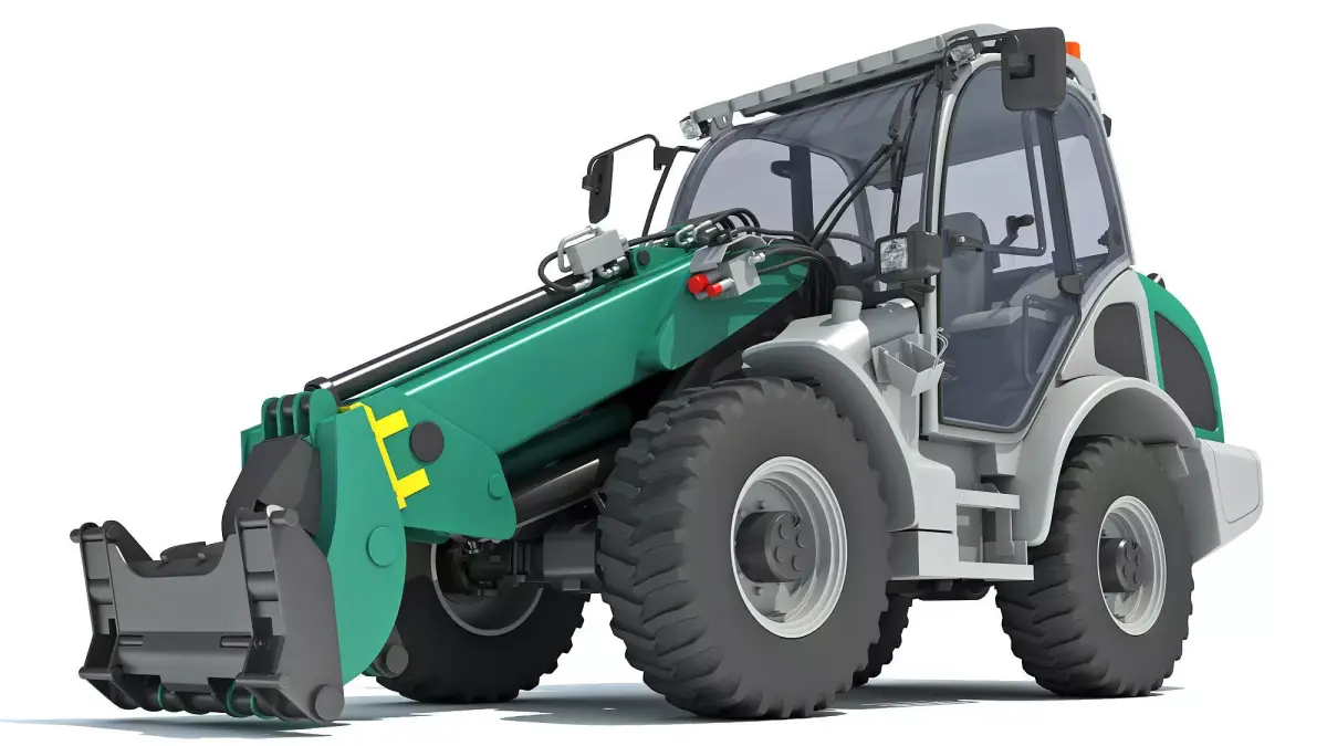 Wheel Loader 3D model