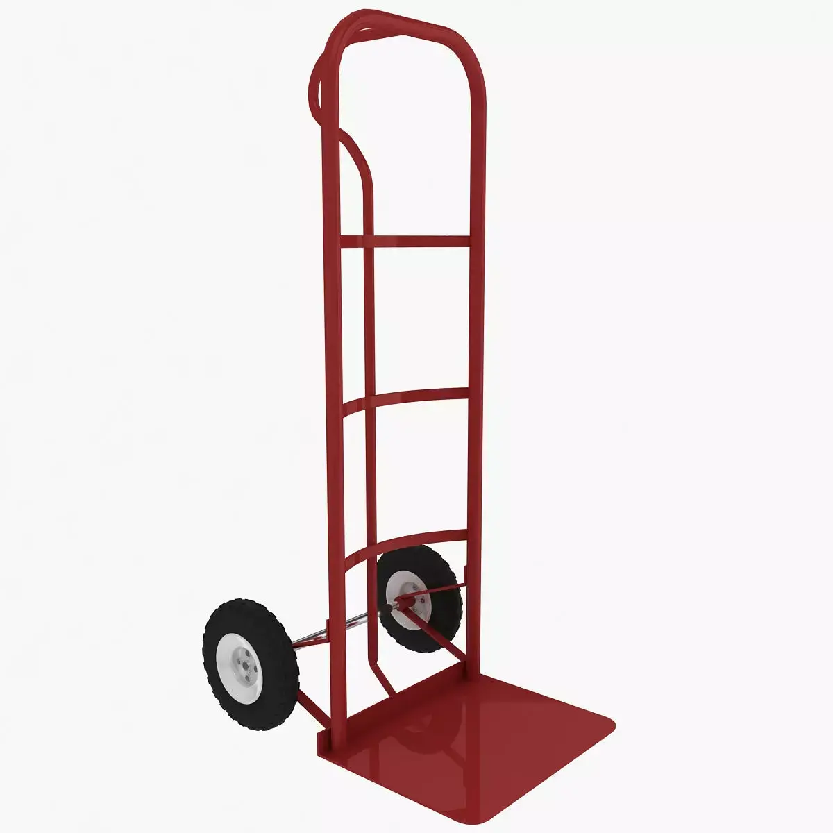 Hand Truck Low-poly 3D model purchase