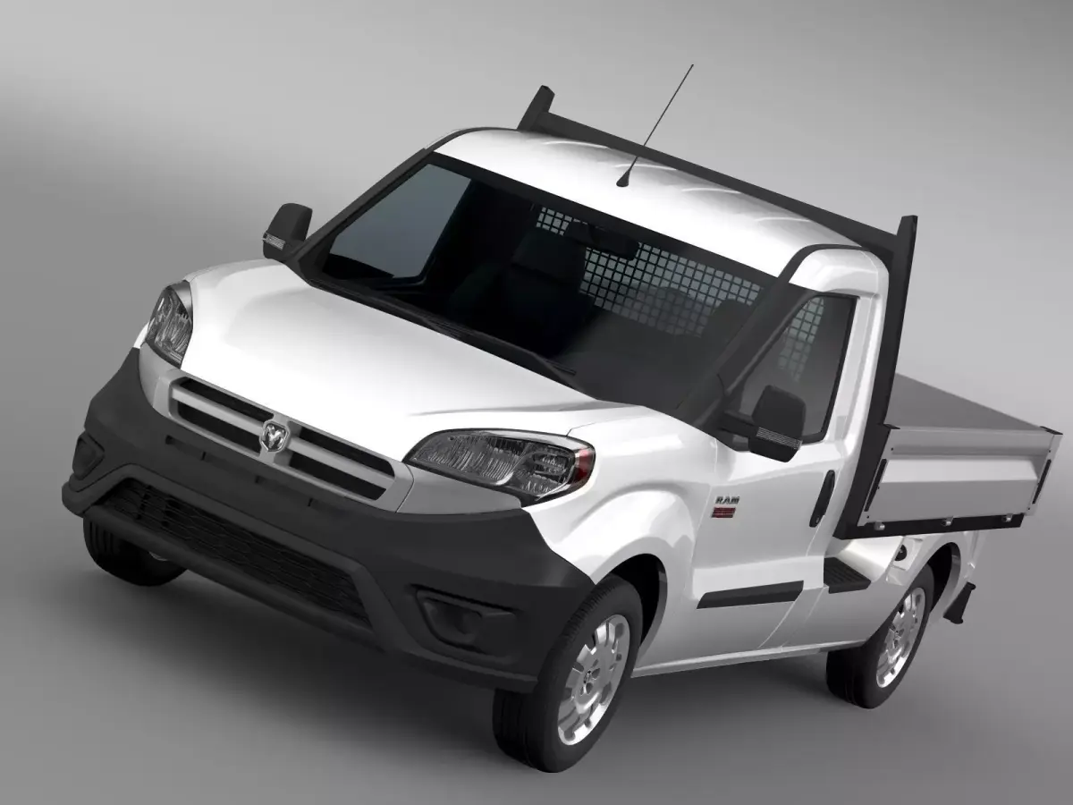 Ram ProMaster City Tipper 2017 3D model
