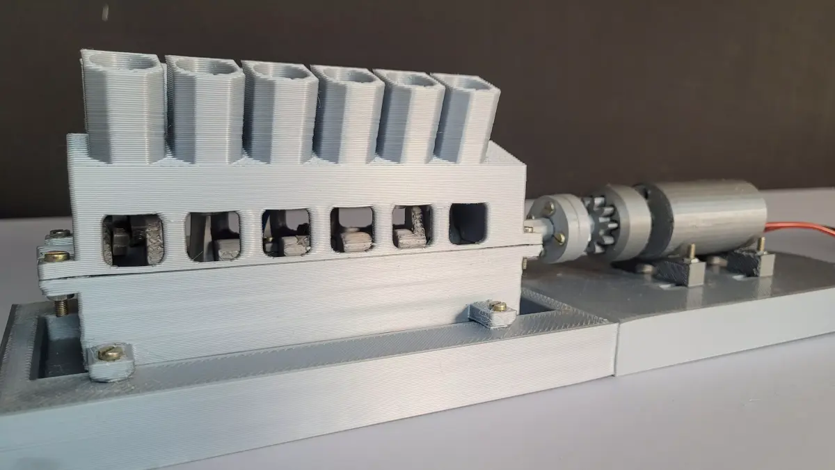 12 cylinder engine Free 3D print model