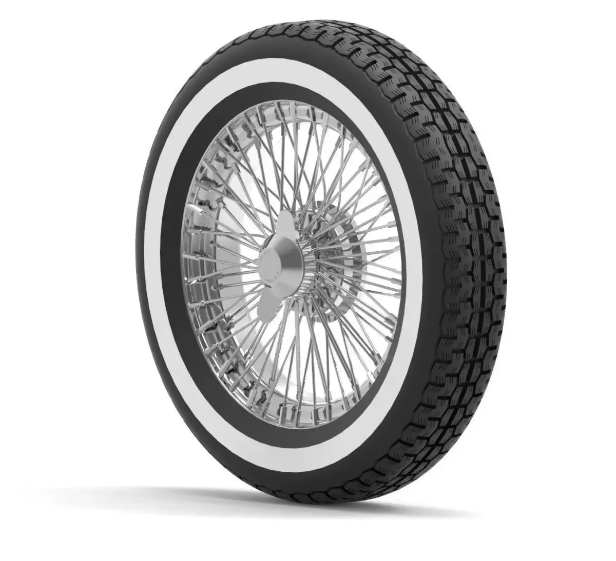 car wheel Free 3D model 7