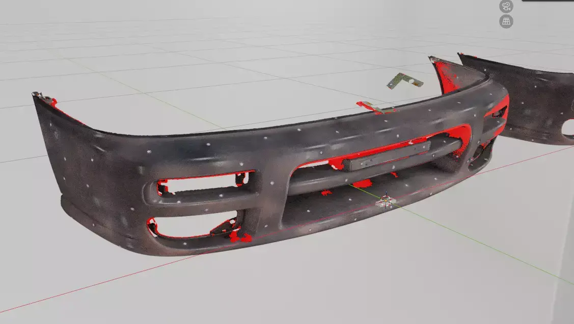 Subaru Impreza Bumper Cover 57720FA160 1997-2001 Scan 3D model
