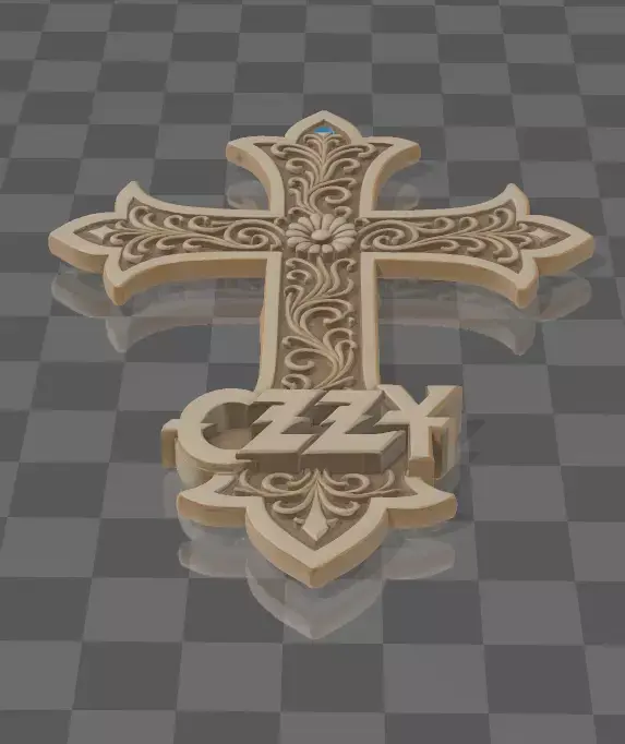 Cruz Ozzy Osbourne 3D print model