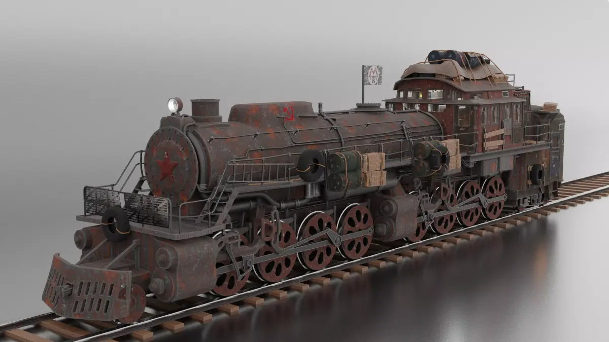 Aurora Low-poly 3D model buy