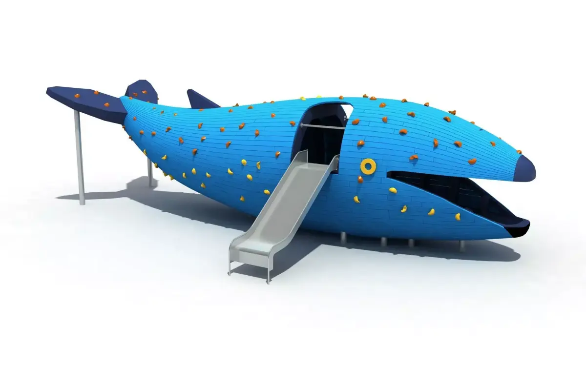 Kids outdoor commercial play structure 3D model 3D model 15
