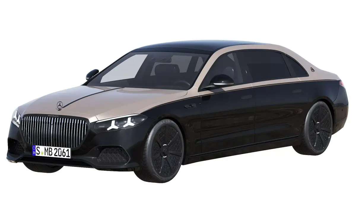 2027 Mercedes-Maybach S 580 Night Series 3D model