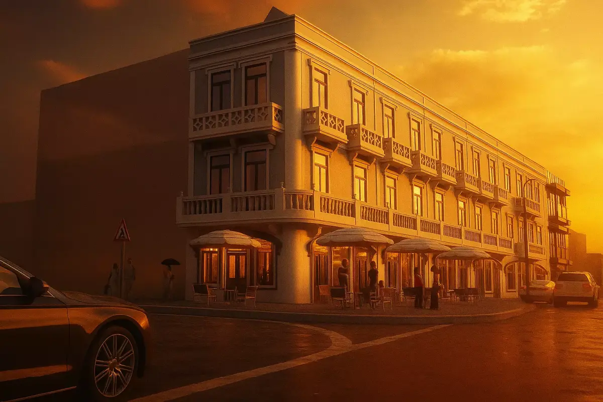 43x5 Multifamily 3 Floor Commercial SketchUp Lumion 3D model