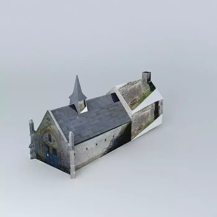 Chapel Brouel Free 3D model