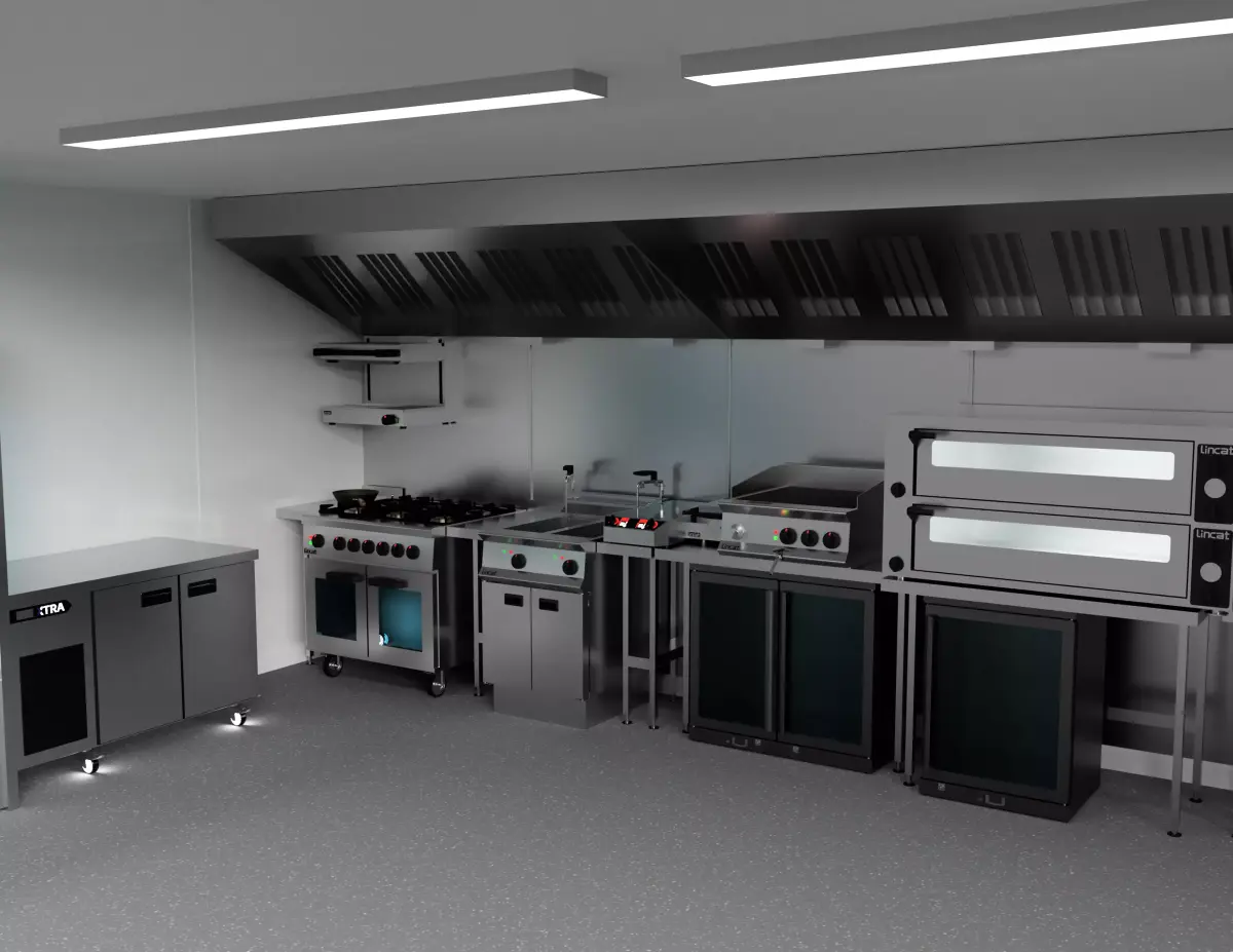 Commercial Kitchen Package 1 3D model