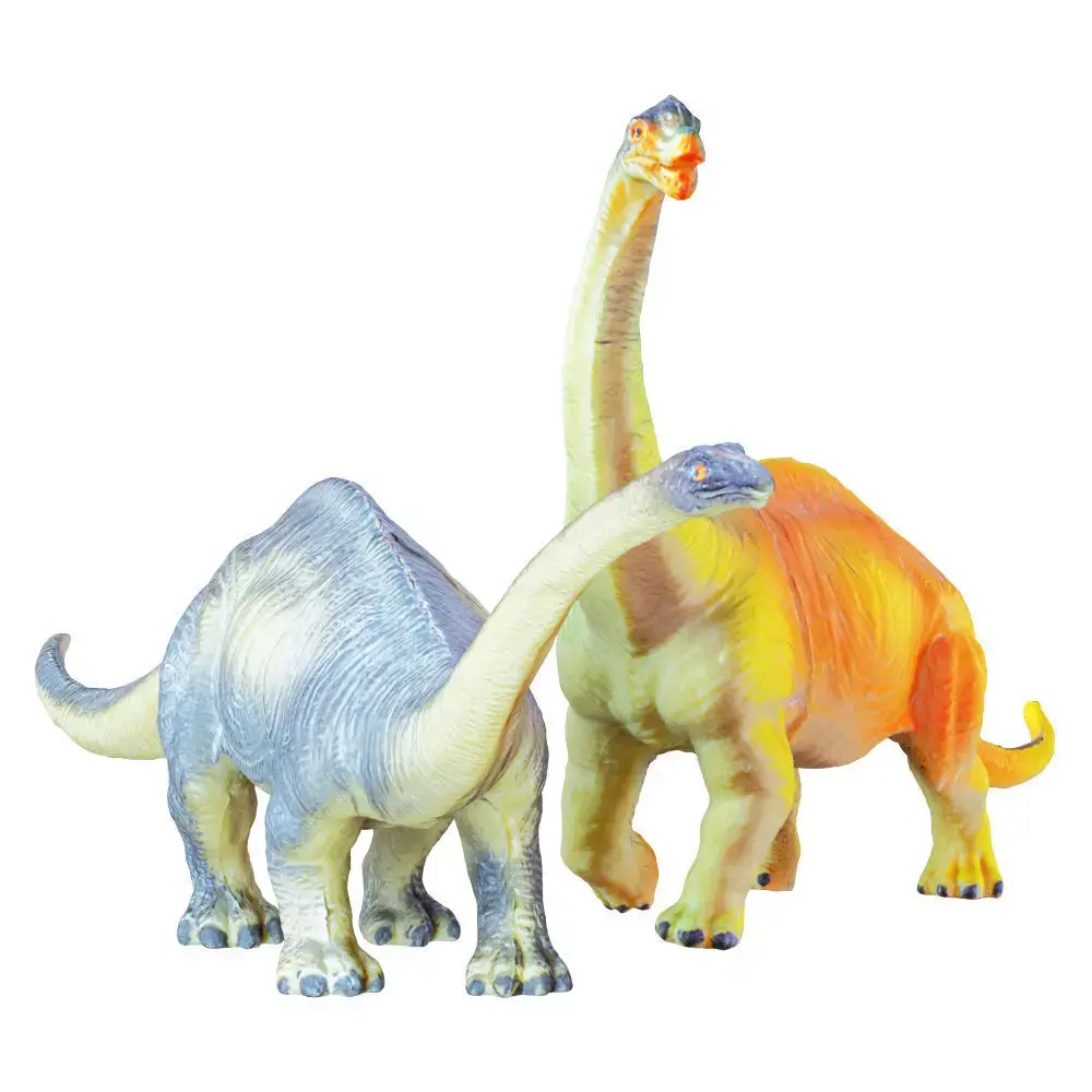 Two Toys Dinosaurs Brachiosaurus and Diplodocus 3D model