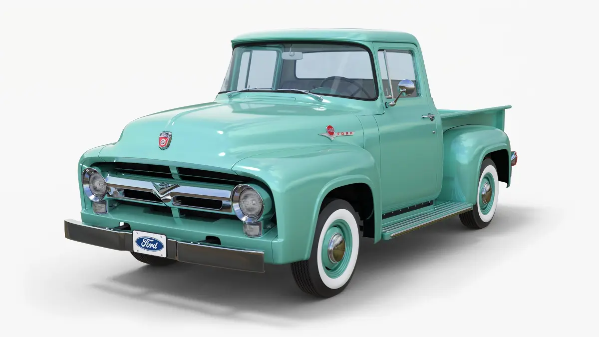1956 Ford F-100 3D model