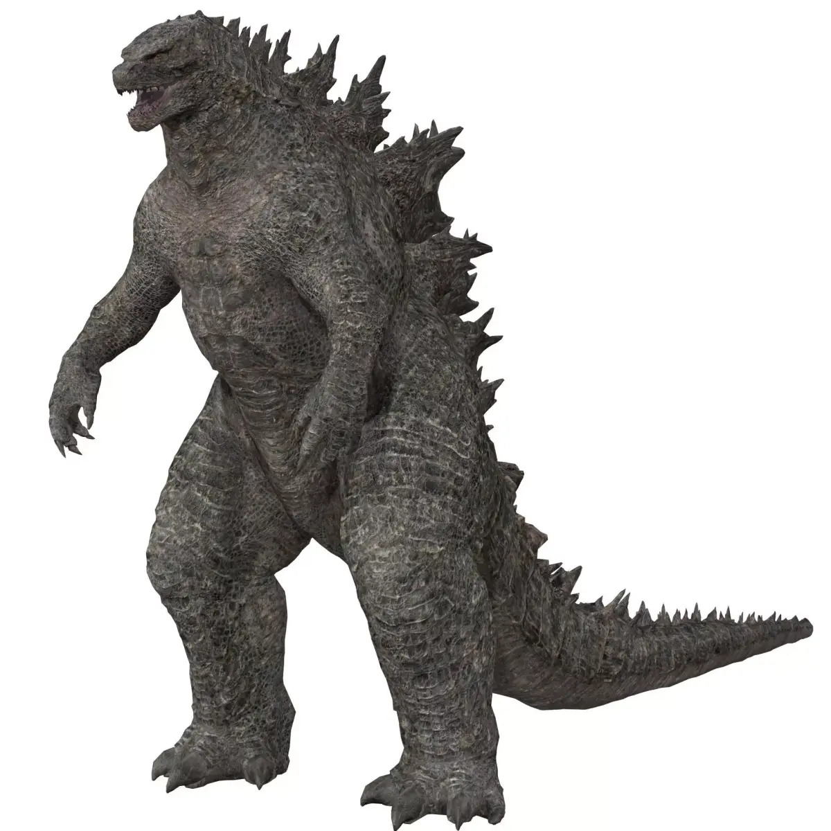  Godzilla Rig model Low-poly 3D model