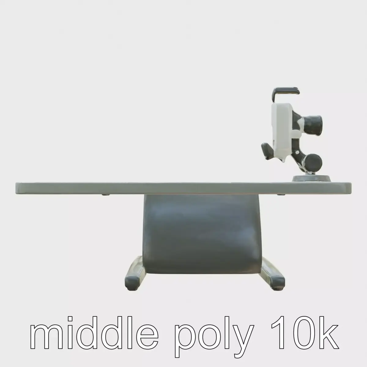 Robotic Transforming Table with Adjustable Surface Low-poly 3D model