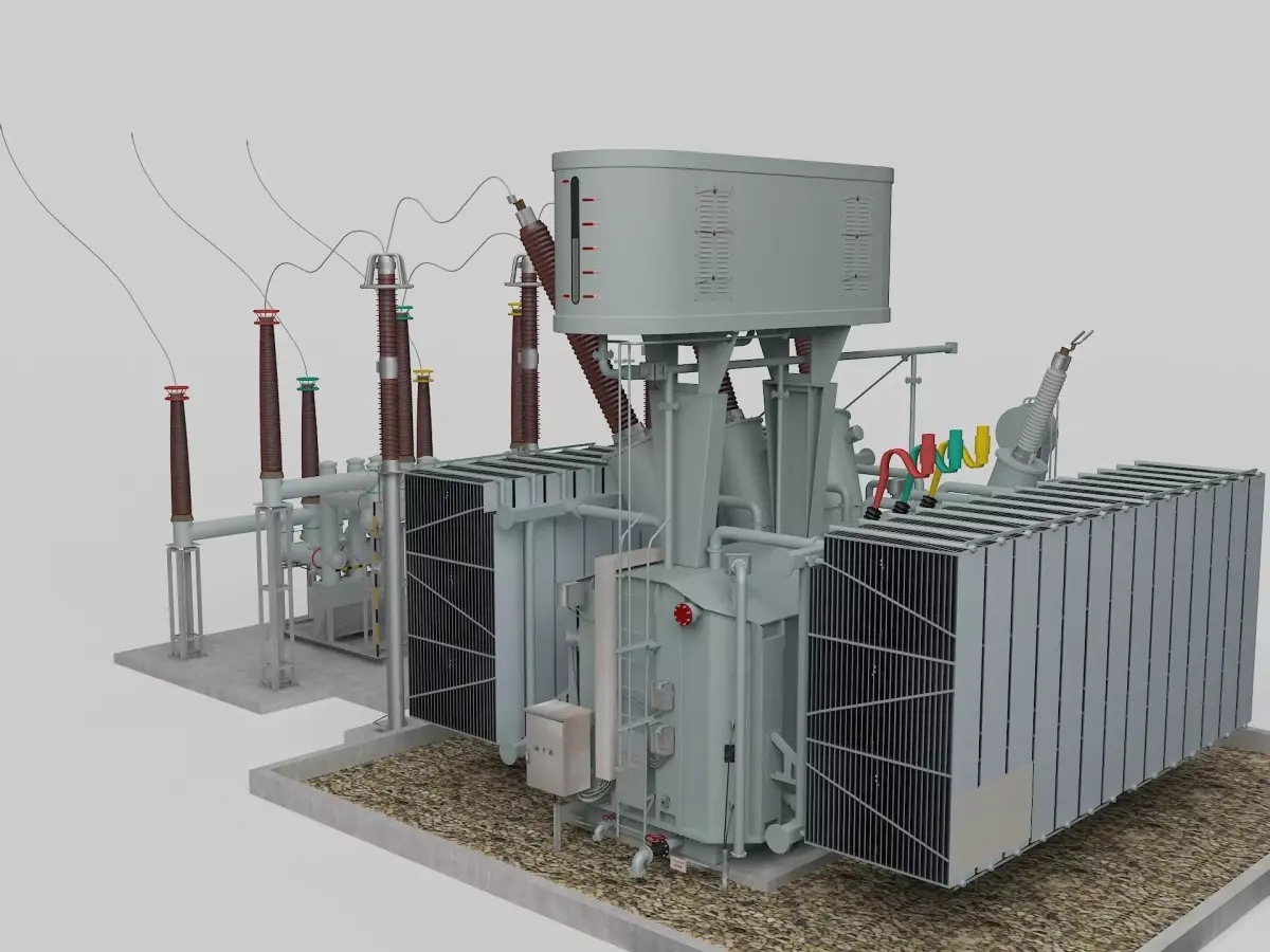 Transformer 3D model order