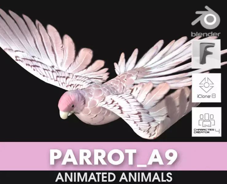 Parrot A9 3D model