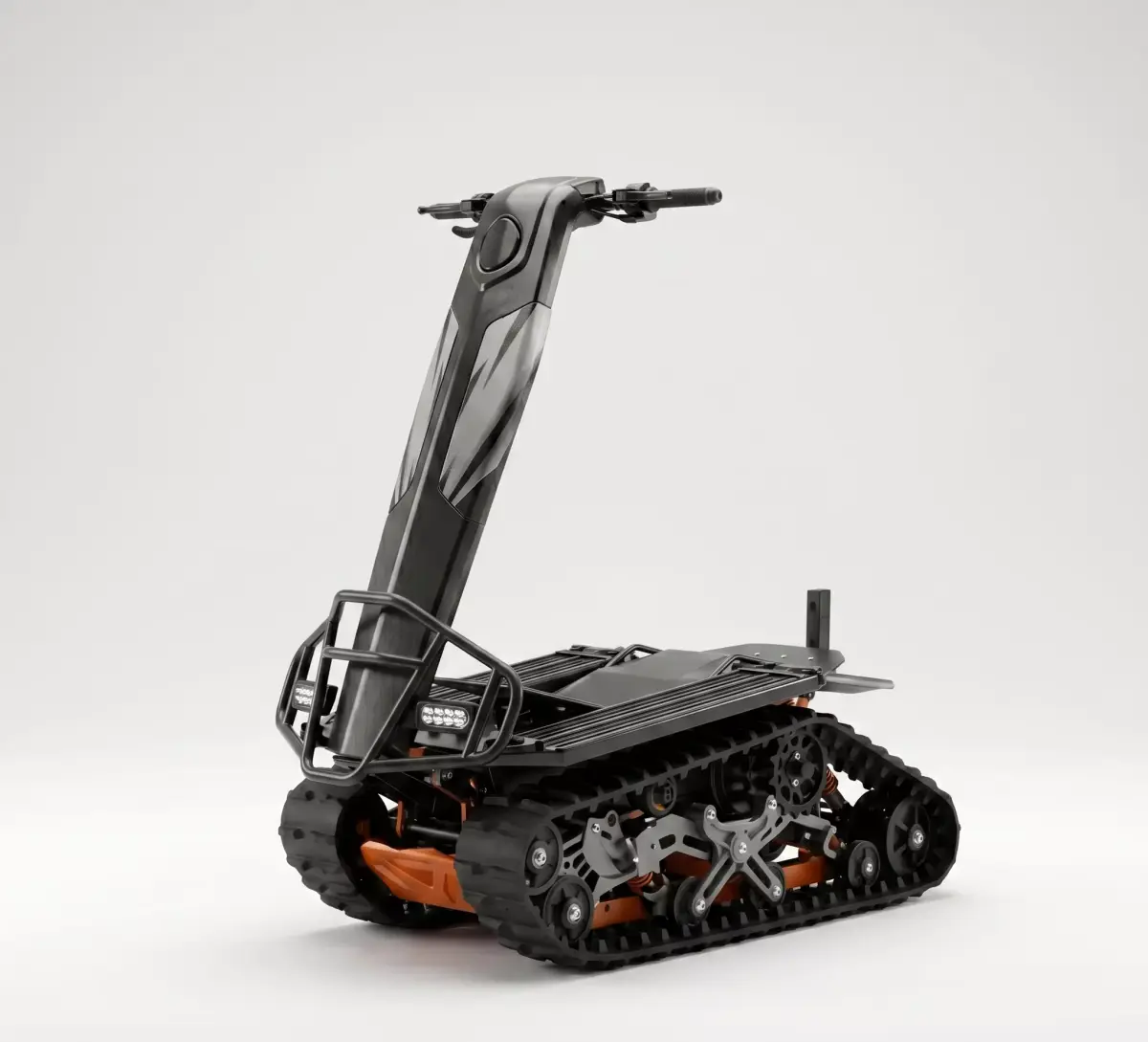 DTV Shredder All-Terrain Dual-Tracked Vehicle Low-poly 3D model