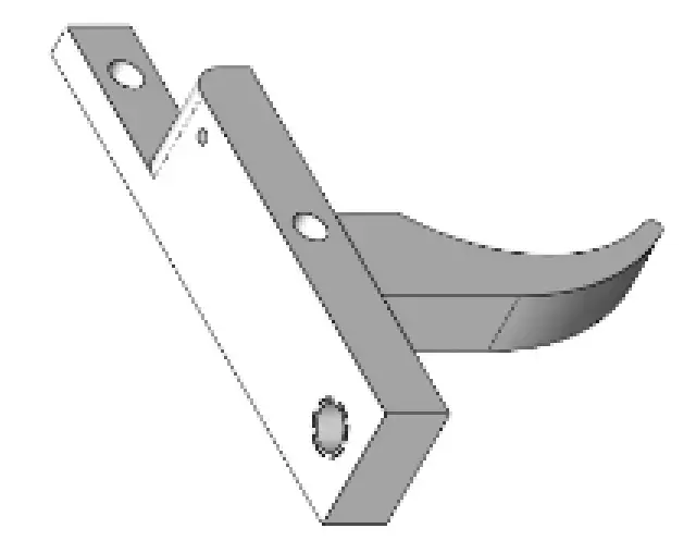 Trigger Frame Block 3D model