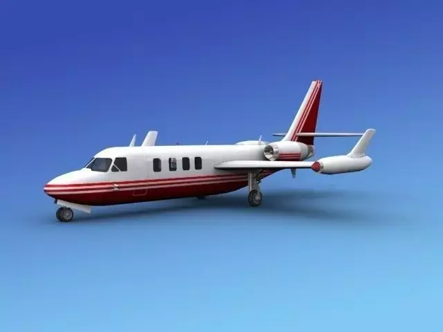 IAI Westwind II V 3D model shop