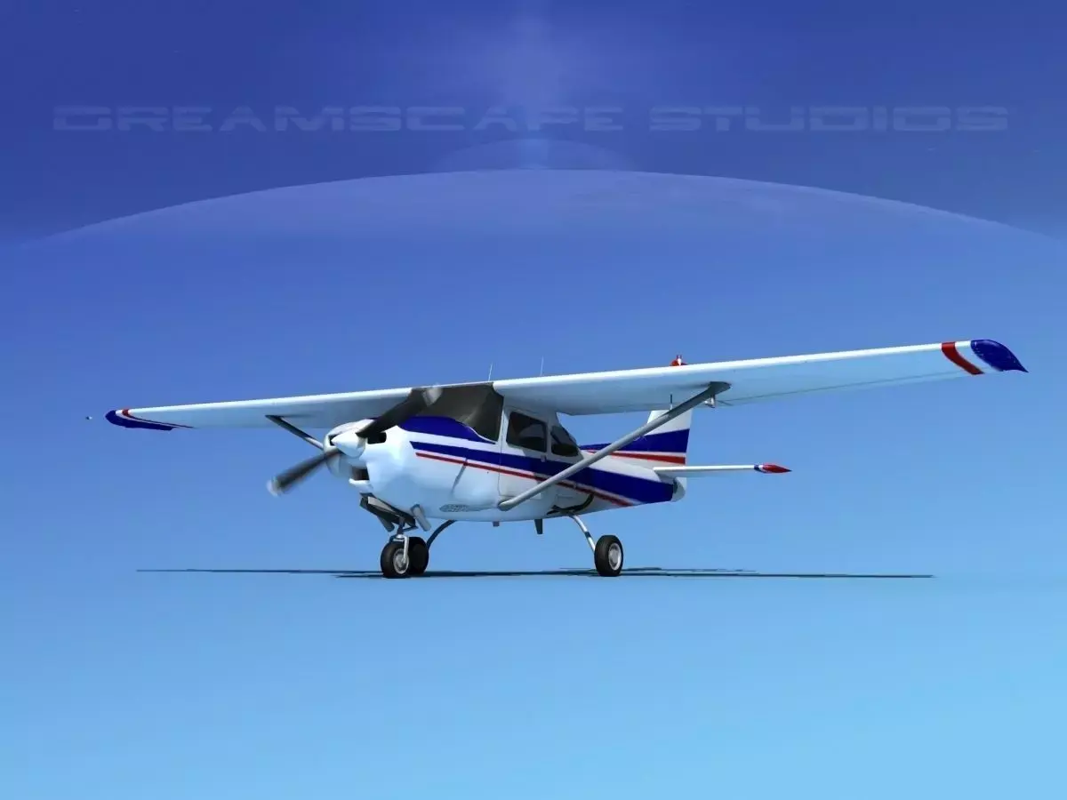 Cessna 172RG Cutlass V02 3D model
