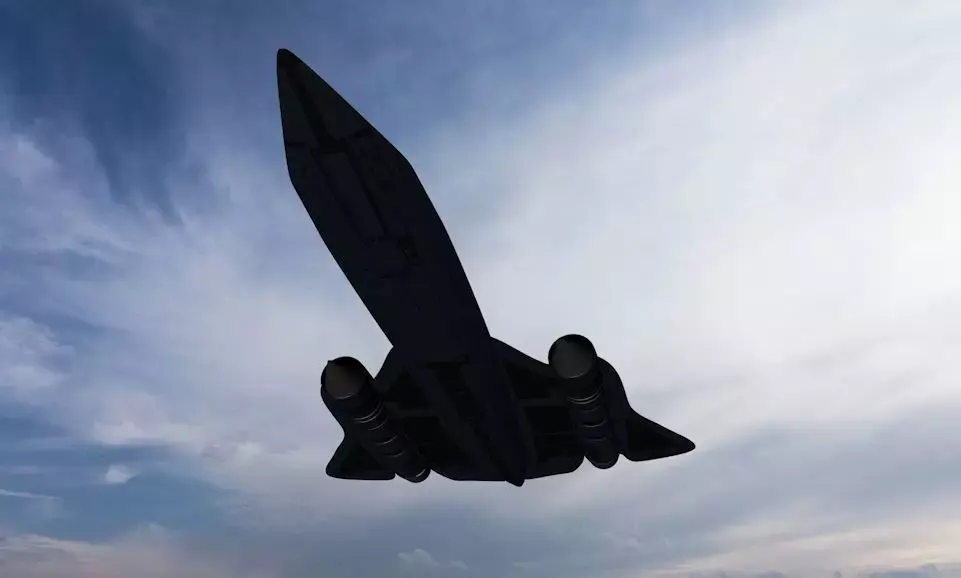 SR-71 Free 3D model