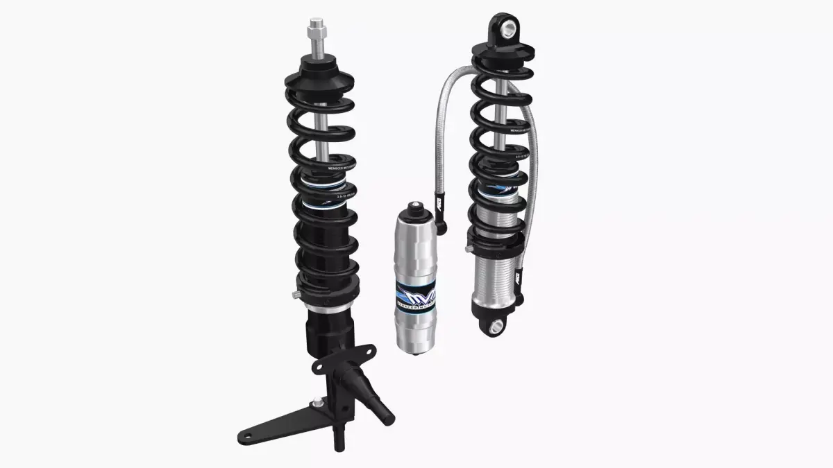 Menscer Motorsports Coilovers Low-poly 3D model