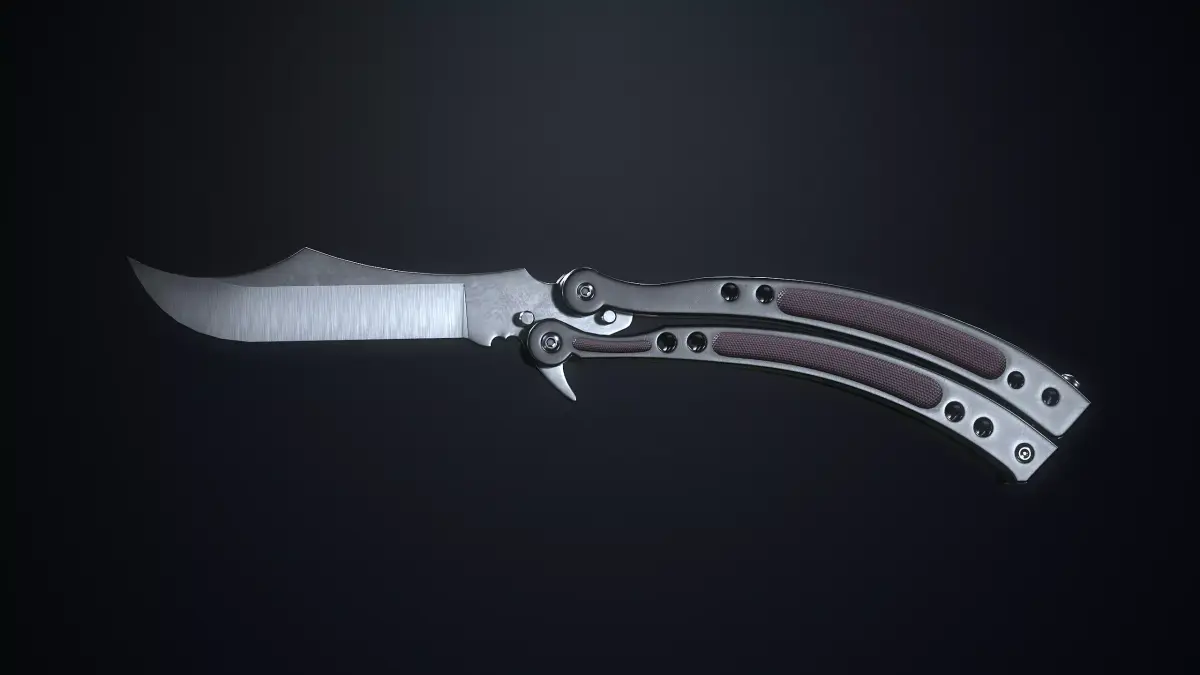 Tactical Knives Low-poly 3D model