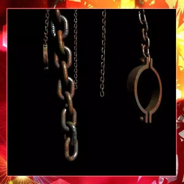 Animated Chain 3D model