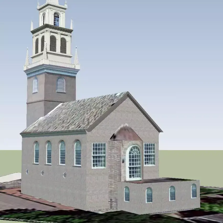 Old North Church Boston 3D model