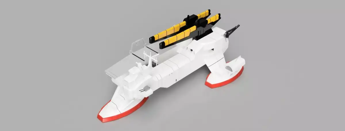 1-1700 Freeden from gundam X 3D print model