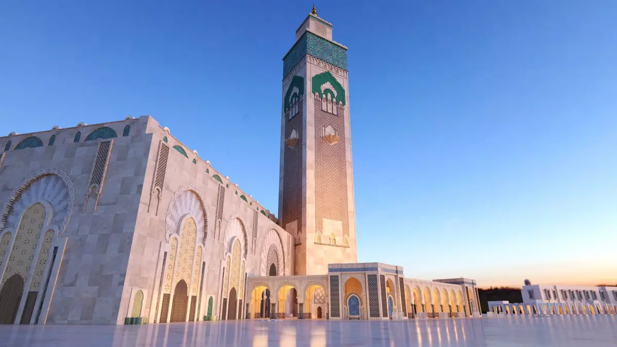 Hassan II Mosque 3D model