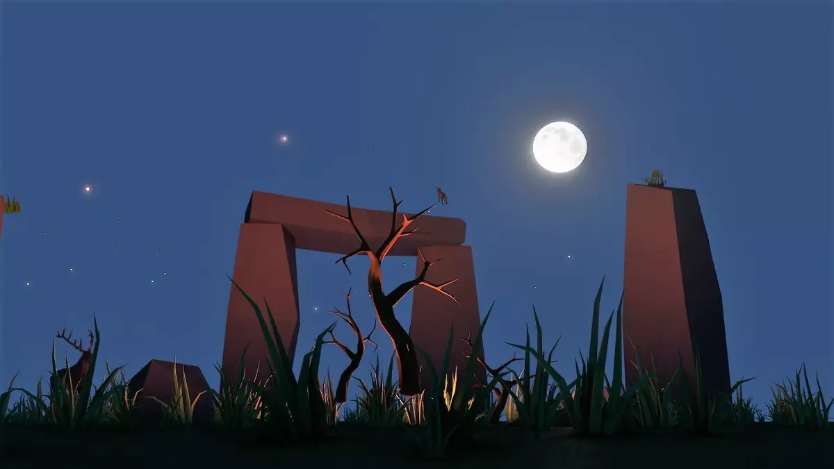Stonhenge Ancient Monument United Kingdom Great Britian Low-poly 3D model