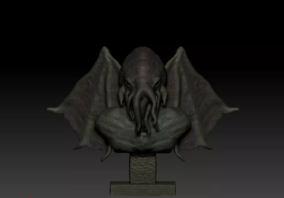 PRINTABLE CTHULHU 3D MODEL 3D print model